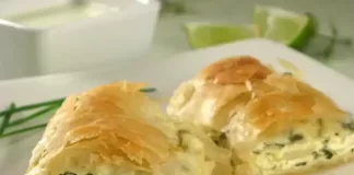 Jednostavna štrudla sa špinatom i sirom