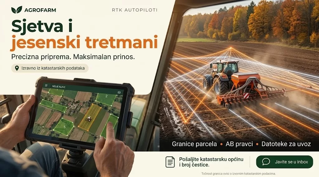 Uvoz parcela iz katastra