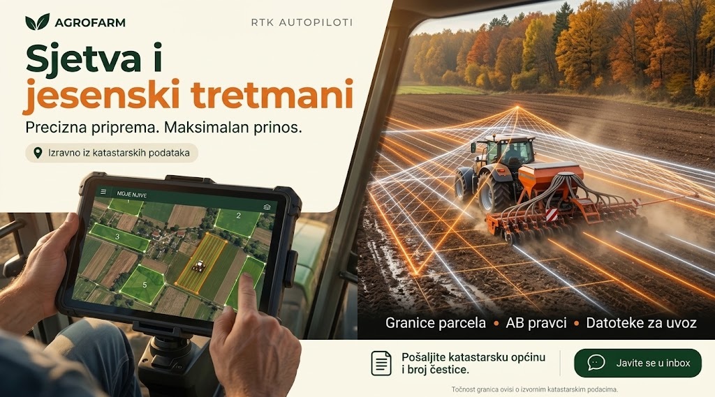 Uvoz parcela iz katastra