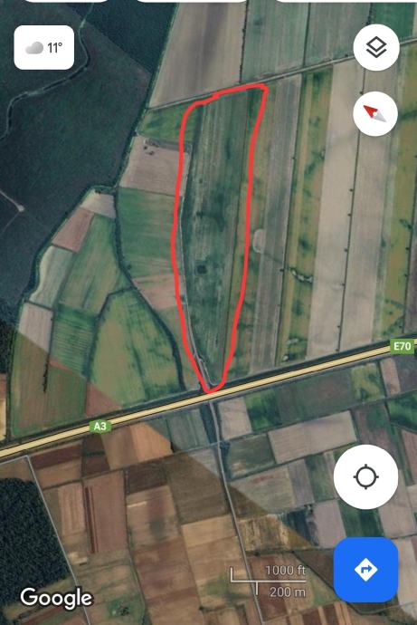 Poljoprivredno zemljište 20ha Bošnjaci-Županja